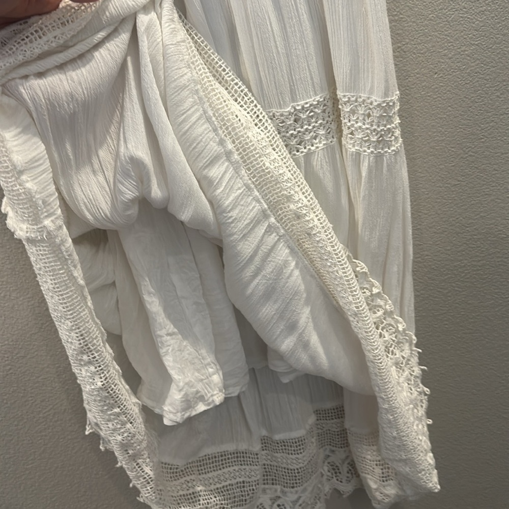 Off white midi dress S - Picture 6 of 8